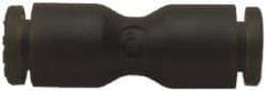 Legris - 4 x 6mm Outside Diam, Nylon Push-to-Connect Union - 290 Max psi - Industrial Tool & Supply
