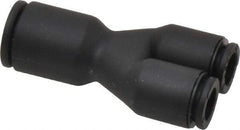 Legris - 6 x 8mm Outside Diam, Nylon Push-to-Connect Union Y - 290 Max psi - Industrial Tool & Supply