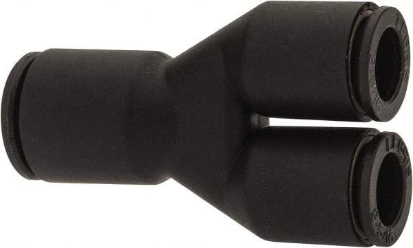 Legris - 8 x 10mm Outside Diam, Nylon Push-to-Connect Union Y - 290 Max psi - Industrial Tool & Supply