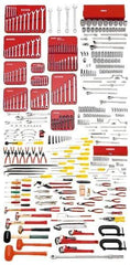 Proto - 453 Piece Intermediate Tool Set - Tools Only - Industrial Tool & Supply