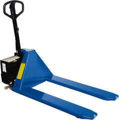 Vestil - 3,000 Lb Capacity, 31-1/2" Lift Portable Tote Lifter - 3-1/2" Min Lift Height, 45" Fork Length x 6-1/2" Fork Width, 26-1/2" Overall Width - Industrial Tool & Supply