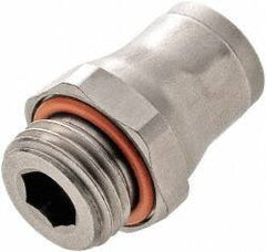 Legris - 4mm Outside Diam, M5x0.8 Metric, Nylon Push-to-Connect Male Connector - 435 Max psi, Tube to Metric Thread Connection, FKM O-Ring - Industrial Tool & Supply