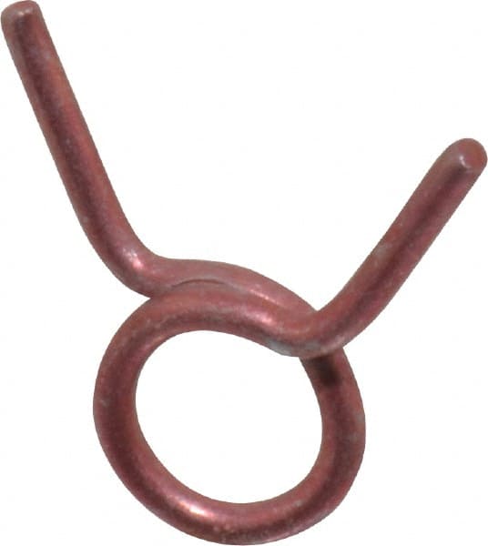 Rotor Clip - 3/4" Wide, Carbon Steel Single Wire Hose Clamp - Industrial Tool & Supply