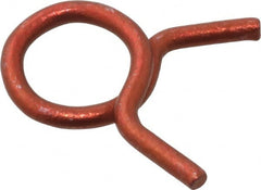Rotor Clip - 1" Wide, Carbon Steel Single Wire Hose Clamp - Industrial Tool & Supply