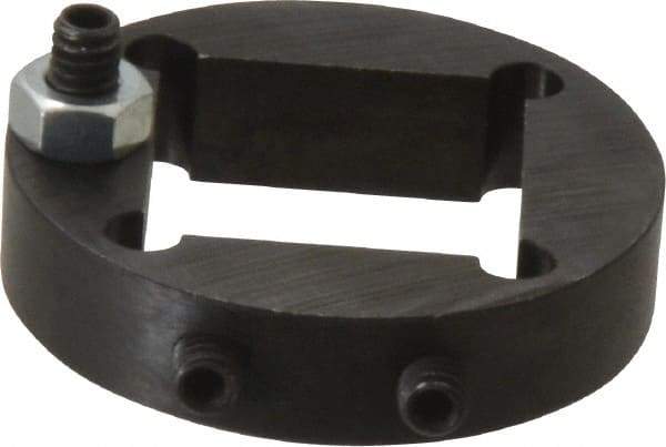 Made in USA - Metal Cutting & Forming Machine Work Stop - For Use with Arbor Press (1-1/4" Square Ram) - Industrial Tool & Supply