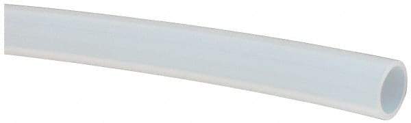 Value Collection - 1/4" ID x 5/16" OD, 1/32" Wall Thickness, Cut to Length (50' Standard Length) PTFE Tube - Natural White, 60 Hardness - Industrial Tool & Supply