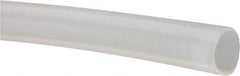 Value Collection - 3/8" ID x 7/16" OD, 1/32" Wall Thickness, Cut to Length (50' Standard Length) PTFE Tube - Natural White, 60 Hardness - Industrial Tool & Supply