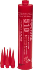 Loctite - 300ml 510 Gasket Eliminator Flange Sealant - -65 to 400°F, Red, Comes in Cartridge - Industrial Tool & Supply