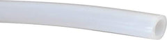 Value Collection - 1/4" ID x 3/8" OD, 1/16" Wall Thickness, Cut to Length (50' Standard Length) PTFE Tube - Natural White, 60 Hardness - Industrial Tool & Supply