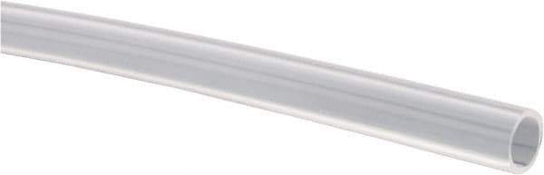 Made in USA - 1/4" ID x 5/16" OD, 1/32" Wall Thickness, Cut to Length (50' Standard Length) PTFE Tube - Translucent, 55 Hardness - Industrial Tool & Supply