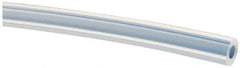Made in USA - 1/8" ID x 1/4" OD, 1/16" Wall Thickness, Cut to Length (50' Standard Length) PTFE Tube - Translucent, 55 Hardness - Industrial Tool & Supply