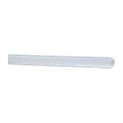 Made in USA - 1/4" ID x 3/8" OD, 1/16" Wall Thickness, Cut to Length (50' Standard Length) PTFE Tube - Translucent, 55 Hardness - Industrial Tool & Supply
