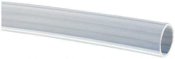 Made in USA - 3/8" ID x 7/16" OD, 1/32" Wall Thickness, Cut to Length (50' Standard Length) PTFE Tube - Translucent, 56 Hardness - Industrial Tool & Supply