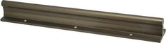 Pacific Bearing - 1/2" Shaft Diam, 1-1/2" Base Width, Ceramic Coated, Aluminum Shaft, Aluminum Rail, Round Shaft Assemblies - 0.17" Mounting Hole Diam, 12" Long - Industrial Tool & Supply