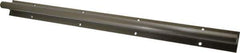 Pacific Bearing - 3/4" Shaft Diam, 1-3/4" Base Width, Ceramic Coated, Aluminum Shaft, Aluminum Rail, Round Shaft Assemblies - 0.221" Mounting Hole Diam, 24" Long - Industrial Tool & Supply