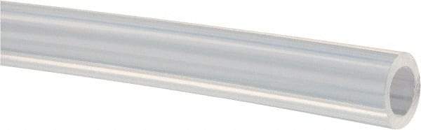 Made in USA - 1/4" ID x 3/8" OD, 1/16" Wall Thickness, Cut to Length (50' Standard Length) PTFE Tube - Translucent, 56 Hardness - Industrial Tool & Supply