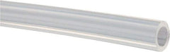 Made in USA - 1/4" ID x 3/8" OD, 1/16" Wall Thickness, Cut to Length (50' Standard Length) PTFE Tube - Translucent, 56 Hardness - Industrial Tool & Supply