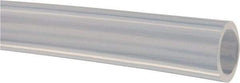 Made in USA - 3/8" ID x 1/2" OD, 1/16" Wall Thickness, Cut to Length (50' Standard Length) PTFE Tube - Translucent, 56 Hardness - Industrial Tool & Supply