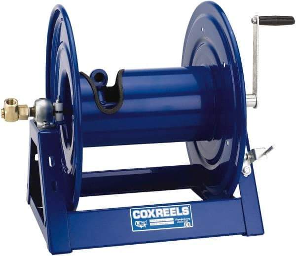 CoxReels - 50' Manual Hose Reel - 600 psi, Hose Not Included - Industrial Tool & Supply
