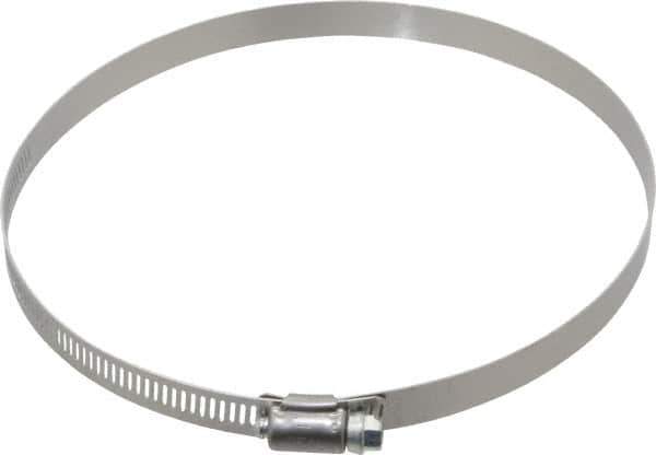 IDEAL TRIDON - SAE Size 104, 5 to 7" Diam, Carbon Steel Worm Drive Clamp - 1/2" Wide, Series 600 - Industrial Tool & Supply
