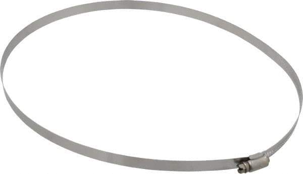 IDEAL TRIDON - SAE Size 176, 9-1/2 to 11-1/2" Diam, Stainless Steel Worm Drive Clamp - 1/2" Wide, Material Grade 201/305, Series 620 - Industrial Tool & Supply