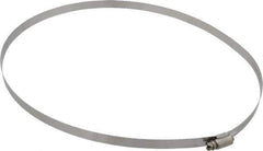 IDEAL TRIDON - SAE Size 176, 9-1/2 to 11-1/2" Diam, Stainless Steel Worm Drive Clamp - 1/2" Wide, Material Grade 201/305, Series 620 - Industrial Tool & Supply