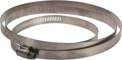 IDEAL TRIDON - SAE Size 270, 15-3/8 to 17-3/8" Diam, Stainless Steel Worm Drive Clamp - 1/2" Wide, Material Grade 201/305, Series 620 - Industrial Tool & Supply