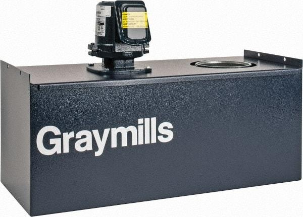 Graymills - 10 Gallon Tank Capacity, Coolant Pump/Motor - 24" Tank Length x 9-3/4" Tank Width x 16" Tank Height - Industrial Tool & Supply