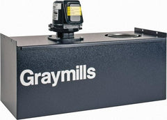 Graymills - 10 Gallon Tank Capacity, Coolant Pump/Motor - 24" Tank Length x 9-3/4" Tank Width x 16" Tank Height - Industrial Tool & Supply
