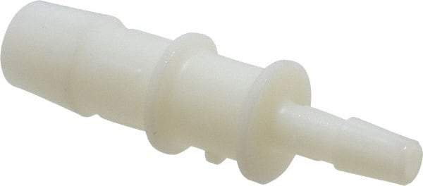 Made in USA - Nylon Single Barbed Tube Reducer - Natural - Industrial Tool & Supply