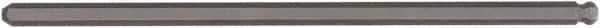 Bondhus - 3/8" Ball End Hex Screwdriver Bit - 3/8" Drive, 8" OAL - Industrial Tool & Supply