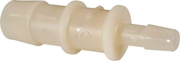 Made in USA - Nylon Single Barbed Tube Reducer - Natural - Industrial Tool & Supply