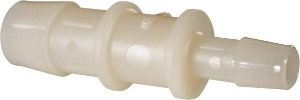 Made in USA - Nylon Single Barbed Tube Reducer - Natural - Industrial Tool & Supply