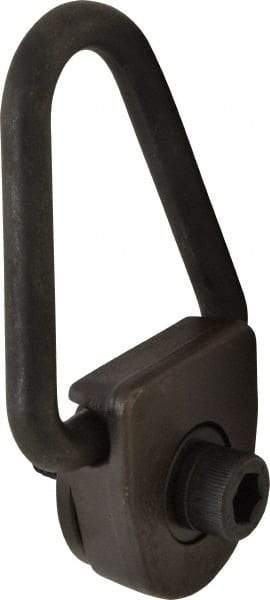 American Drill Bushing - 4,000 Lbs. Load Limit, Side Pull Hoist Ring - 5/8-11 Inch Thread Size, 1-1/2 Inch Diameter Ring - Industrial Tool & Supply