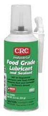 CRC - 6 oz Aerosol Silicone General Purpose Grease - Opaque White, Food Grade, 400°F Max Temp, NLGIG 2, - Industrial Tool & Supply