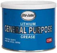 CRC - 14 oz Can Lithium General Purpose Grease - Amber, 300°F Max Temp, NLGIG 2, - Industrial Tool & Supply