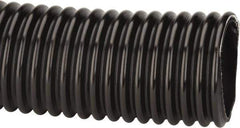 Kuriyama of America - 4" ID x 4.76" OD, 35 Max psi, Full In. Hg, Dry Material Handling & Transfer Hose - Polyurethane, 6" Bend Radius, 100' Coil Length, Black - Industrial Tool & Supply