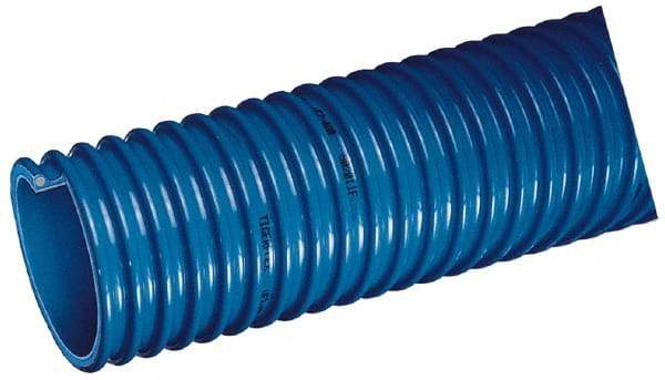 Kuriyama of America - 1-1/4" ID x 1.53" OD, 50 Max psi, Full In. Hg, Dry Material Handling & Transfer Hose - Polyurethane, 2" Bend Radius, 100' Coil Length, Black - Industrial Tool & Supply