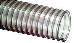 Kuriyama of America - 3" ID, 18 Hg Vac Rating, 10 psi, Polyurethane Vacuum & Duct Hose - 50' Long, Clear, 3" Bend Radius, -40 to 150°F - Industrial Tool & Supply