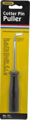 General - 7-1/2" OAL Carbon Steel Cotter Pin Puller Awl - Plastic Handle - Industrial Tool & Supply