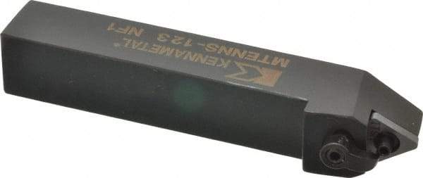 Kennametal - MTEN, Neutral Cut, 0° Lead Angle, 3/4" Shank Height x 3/4" Shank Width, Negative Rake Indexable Turning Toolholder - 4-1/2" OAL, TN..33. Insert Compatibility, Series Kenloc - Industrial Tool & Supply