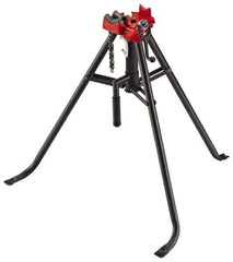 Ridgid - 1/8" to 2-1/2" Pipe Capacity, Portable Tristand Chain Vise - Industrial Tool & Supply