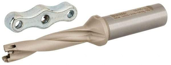 Iscar - 0.433 to 0.449" Diam, 5xD, 1.3" Max Depth, 5/8" Shank Diam, Replaceable Tip Drill - IDI Insert, 11 Seat Size, DCM Toolholder, Series ChamDrill - Industrial Tool & Supply