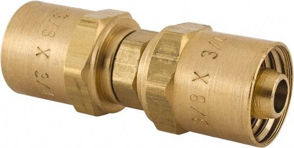 Dixon Valve & Coupling - Reusable Hose Hose Splicer - 3/8" Hose ID x 3/4" Hose OD - Industrial Tool & Supply