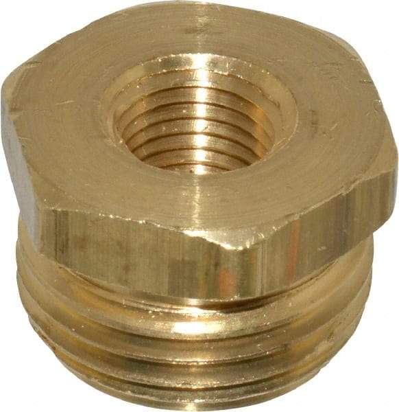 Dixon Valve & Coupling - 1/4 NPTF & 3/4 NH Garden Hose Fitting - Brass, Male Hose to Female Pipe Connector - Industrial Tool & Supply
