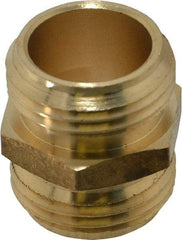 Cerro - 3/4 NH Garden Hose Fitting - Brass, Male Hose to Male Hose Connector - Industrial Tool & Supply
