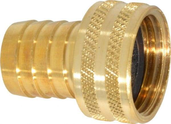 Cerro - 3/4 NH Garden Hose Fitting - Brass, Standard Shank Female Swivel Connector - Industrial Tool & Supply