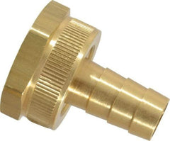 Dixon Valve & Coupling - 3/4 NH Garden Hose Fitting - Brass, Short Shank Female Swivel Connector - Industrial Tool & Supply