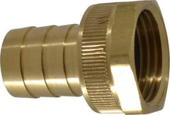 Dixon Valve & Coupling - 3/4 NH Garden Hose Fitting - Brass, Short Shank Female Swivel Connector - Industrial Tool & Supply