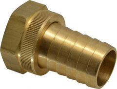 Dixon Valve & Coupling - 1 NH Garden Hose Fitting - Brass, Standard Shank Female Swivel Connector - Industrial Tool & Supply